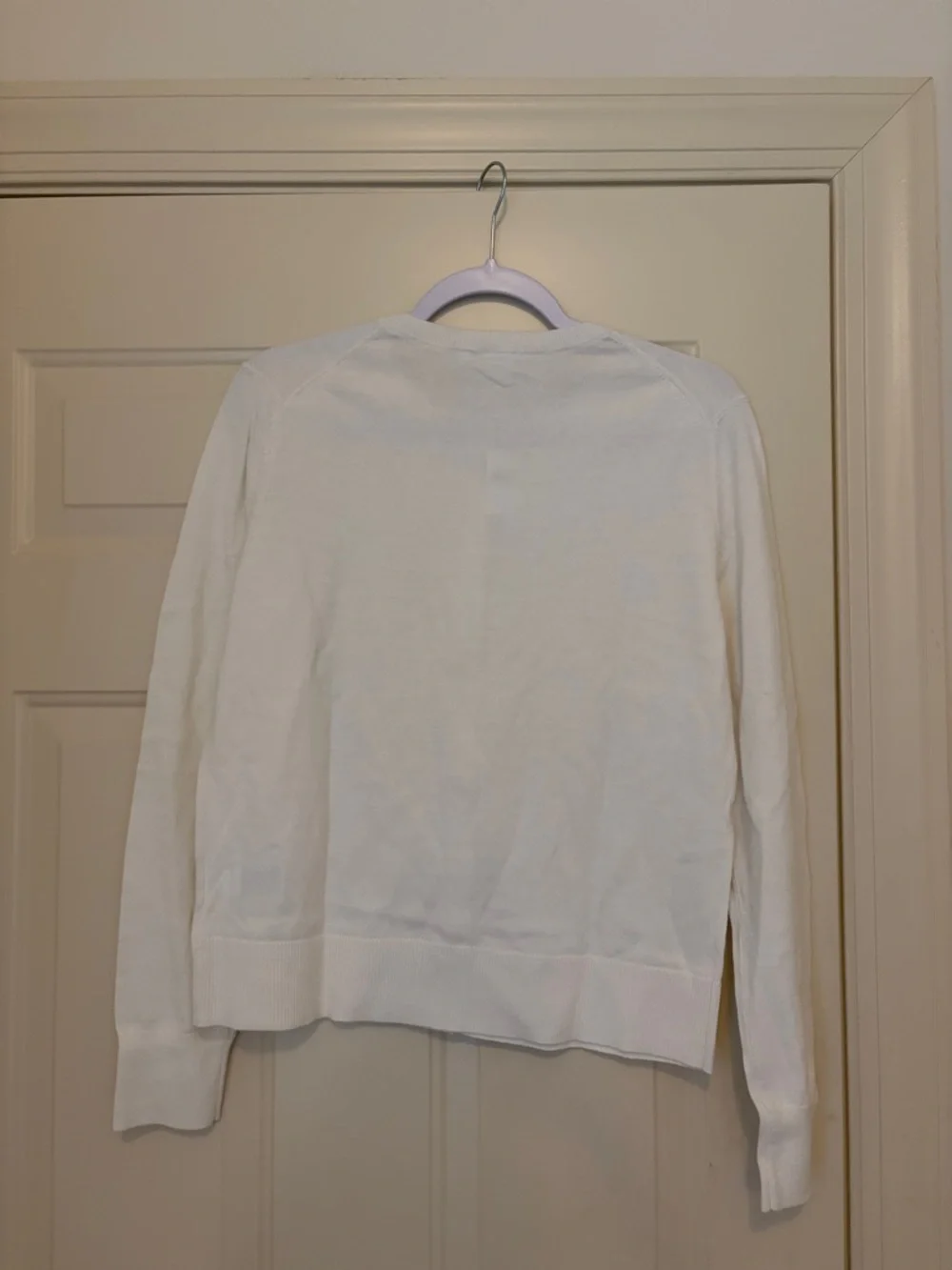 GAP Snowflake Milk Cardigan Sweater/NWT/L - Picture 16 of 16